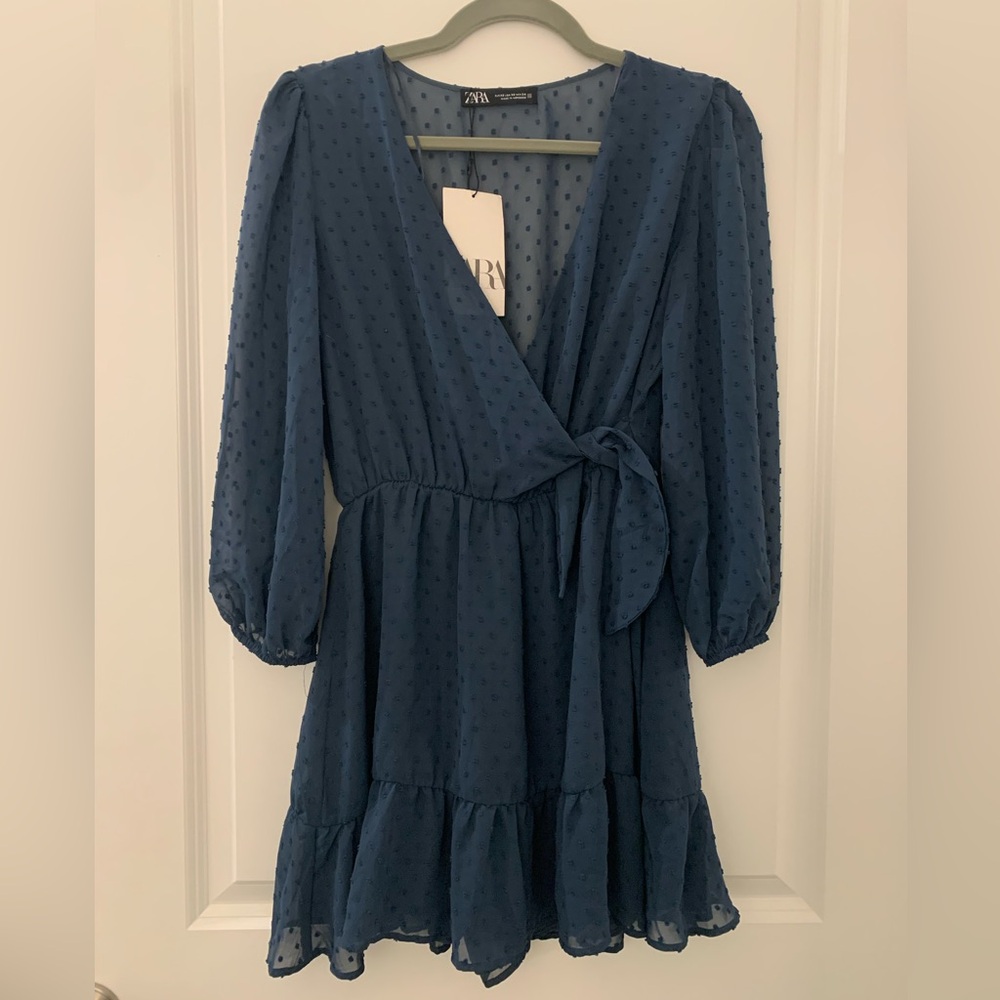 Zara Dress in Blue, xs
